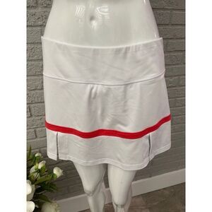 Bolle High Performance White Tennis Golf Skort Size L